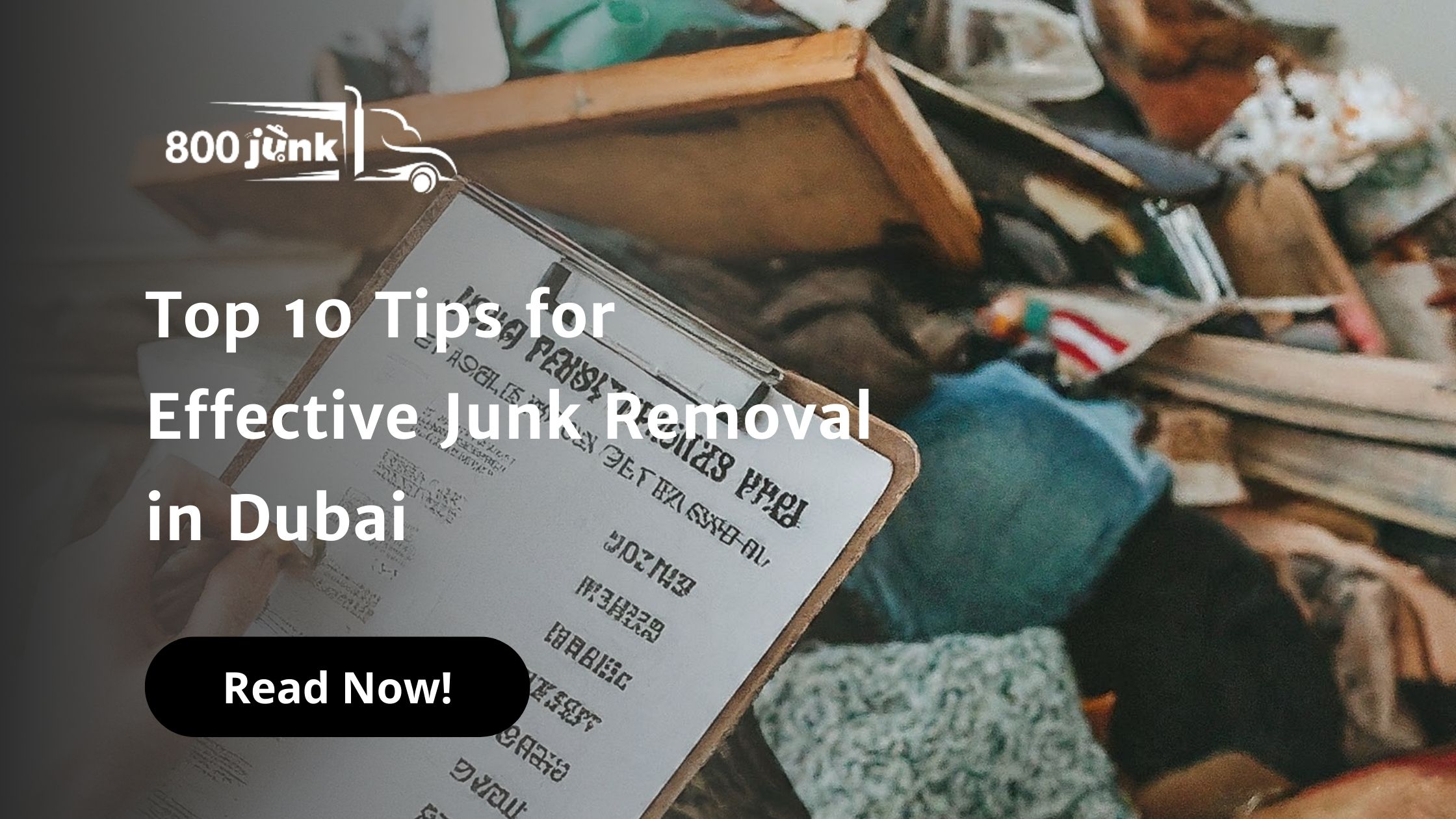 Top 10 Tips for Effective Junk Removal in Dubai - 800 Junk