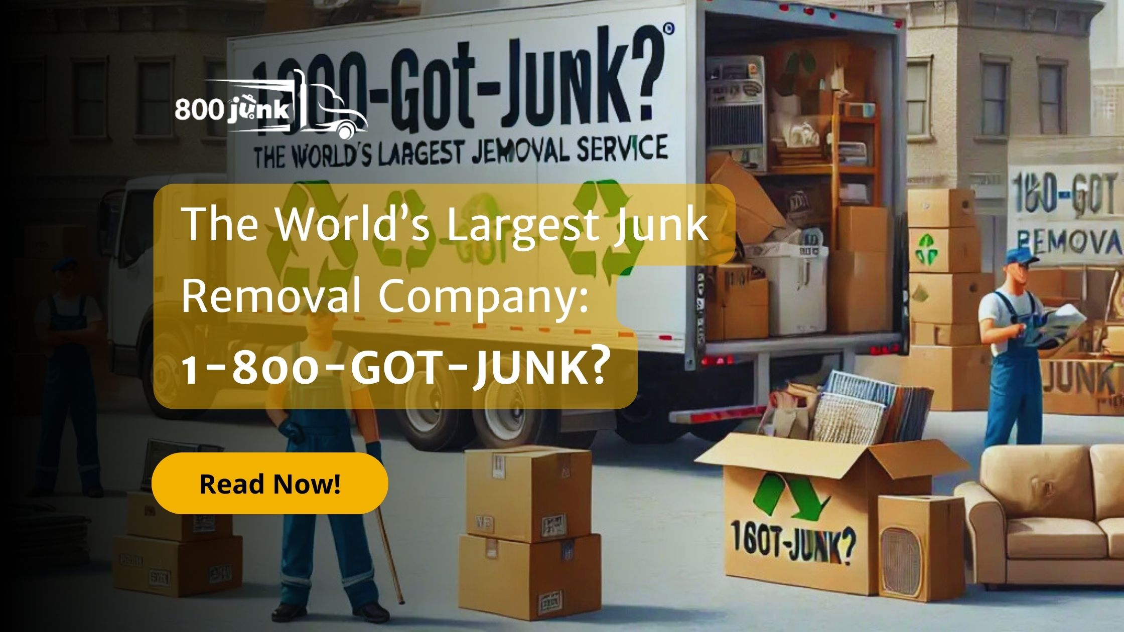 The World’s Largest Junk Removal Company: 1-800-GOT-JUNK?