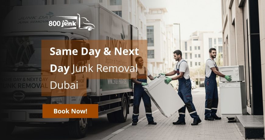 Same Day and Next Day Junk Removal Services in Dubai