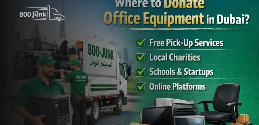 Where to Donate Office Equipment in Dubai