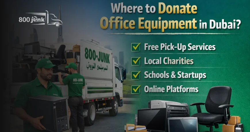 Where to Donate Office Equipment in Dubai